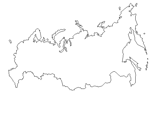 Раскраска россия на карте Раскраска россия на карте